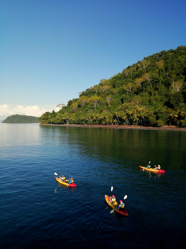 kayaking in Costa Rica