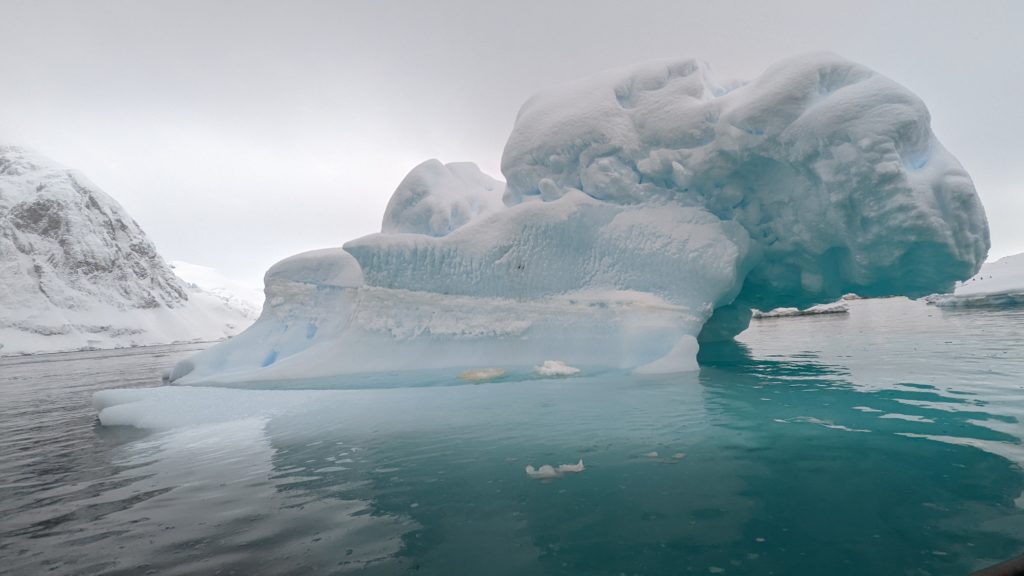 Ice Sculpture in Antarctica