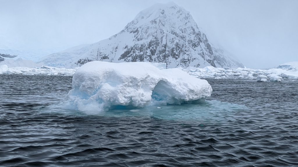 ice bergs on a World Navigator antarctica cruise