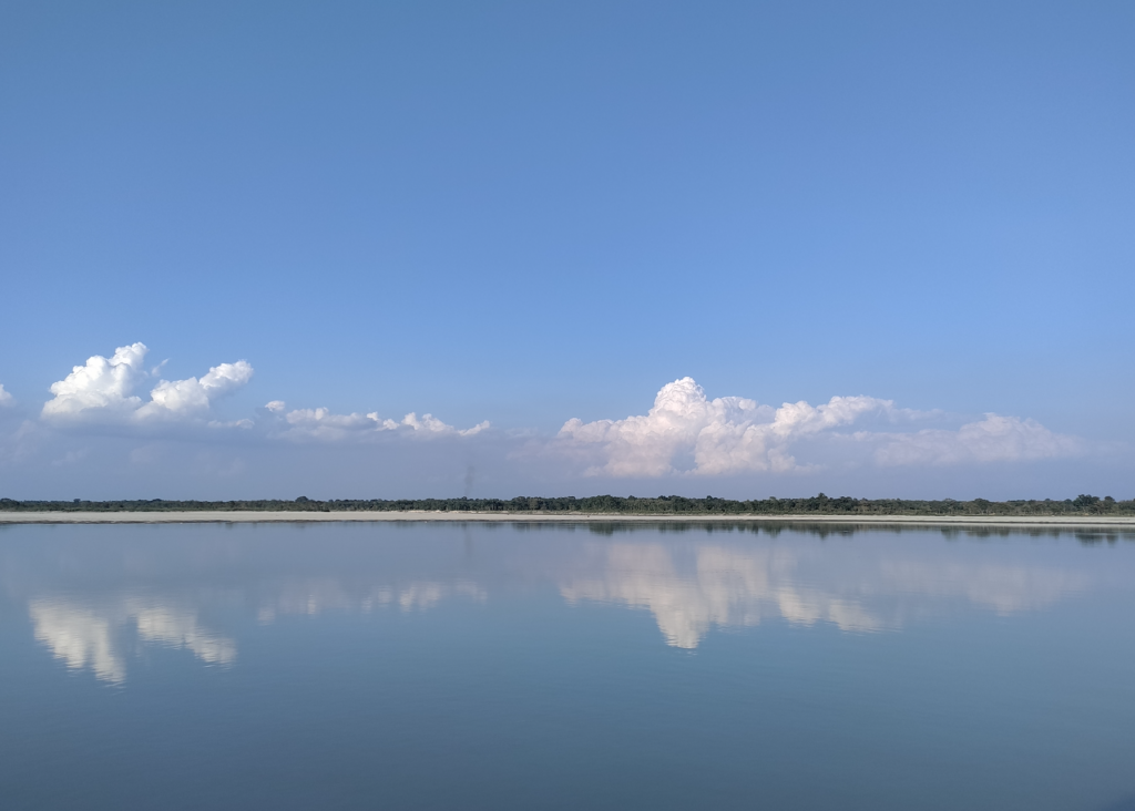 Glorious day on the Brahmaputra River