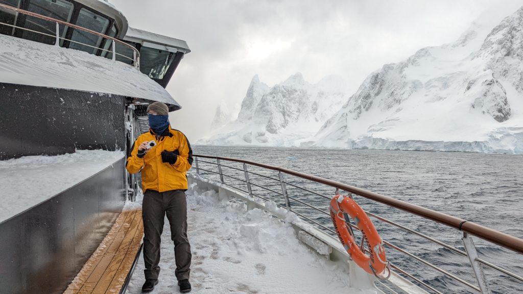 Waters Edge on New World Navigator in Antarctica