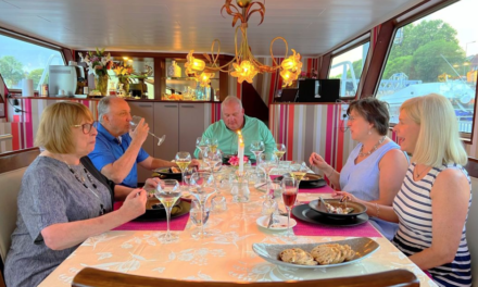 Luxury Barge Cruise Dining — Aboard the 6-Pax Grand Victoria