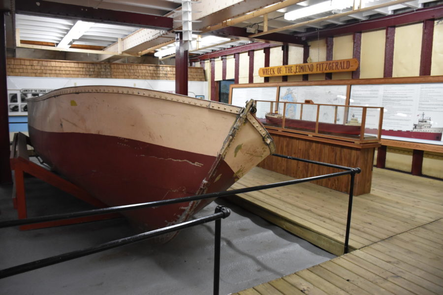  Edmund Fitsgerald exhibit aboard the museum ship Valley Camp