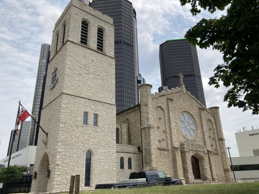 Mariners Church in Detroit on a Great Lakes cruise