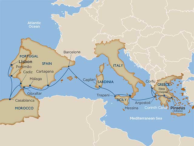 Windstar One Week Sale includes this Med cruise