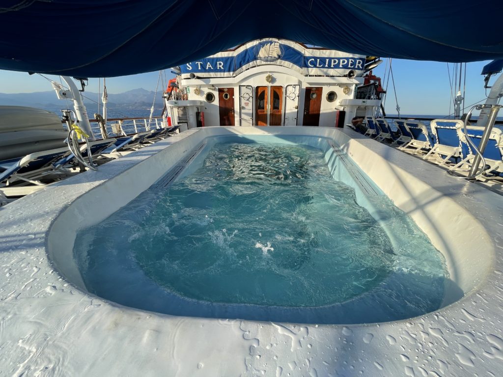 aft pool of Star Clipper