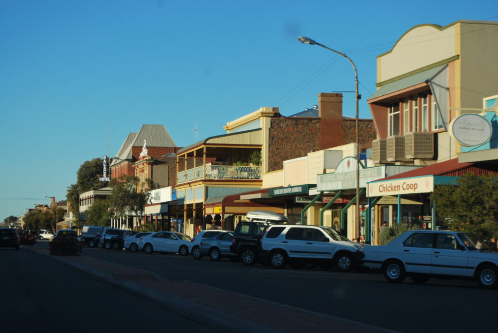 Broken Hill, New South Wales, a strop on a Murray River cruise