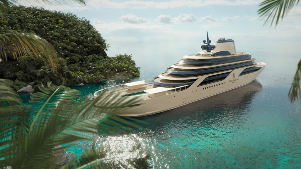 a rendering of Four Seasons Yachts