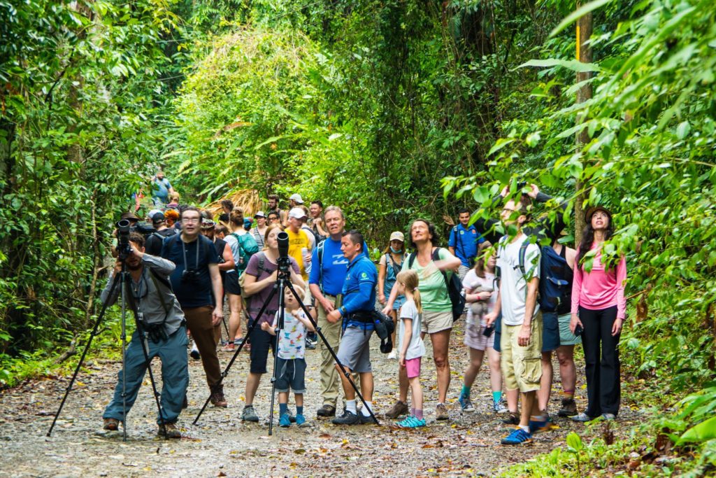 zoom lenses on a Costa Rica excursion