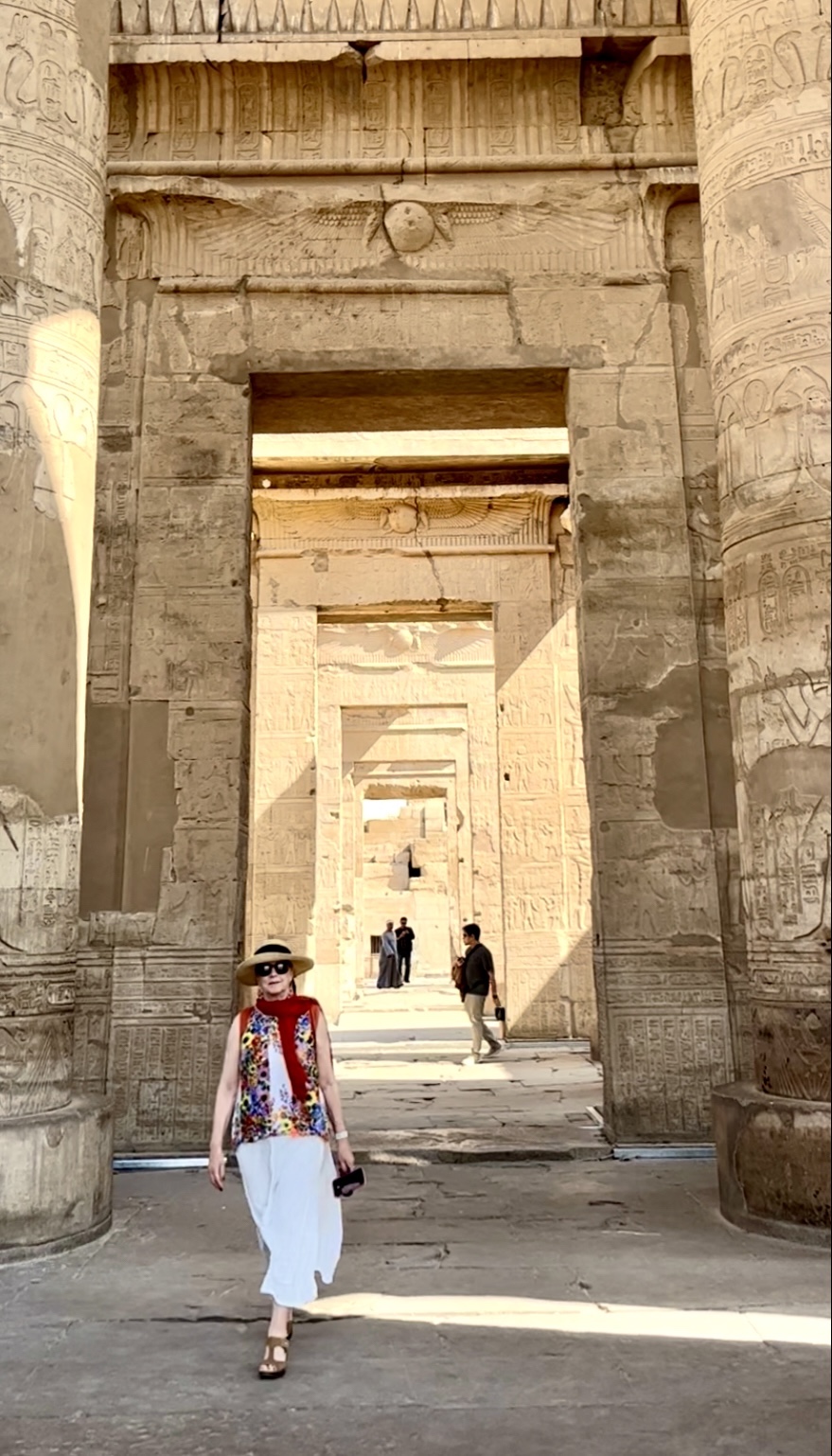 The Kom Ombo temple on a Nile River cruise