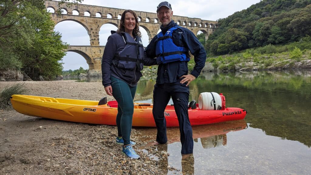 Great Small-Ship Cruises includes ones in France when you can kayak under the Pont du Gard Roman bridge 