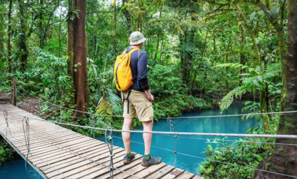 Hiking in Costa Rica on a Greg Mortimer cruise