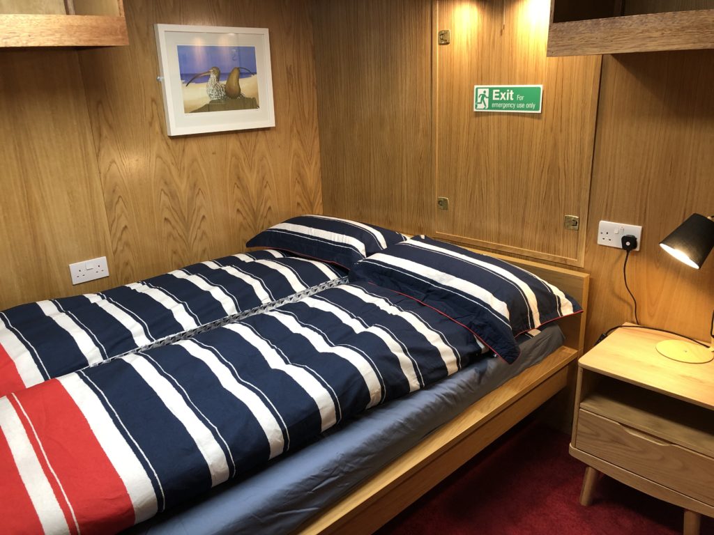 double twin en-suite cabin on the Seahorse II