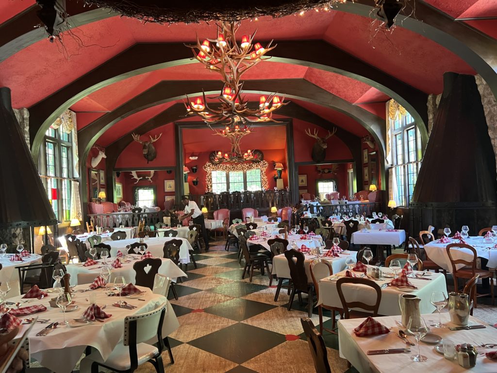 The Woods Restaurant at the Grand Hotel Mackinac Island