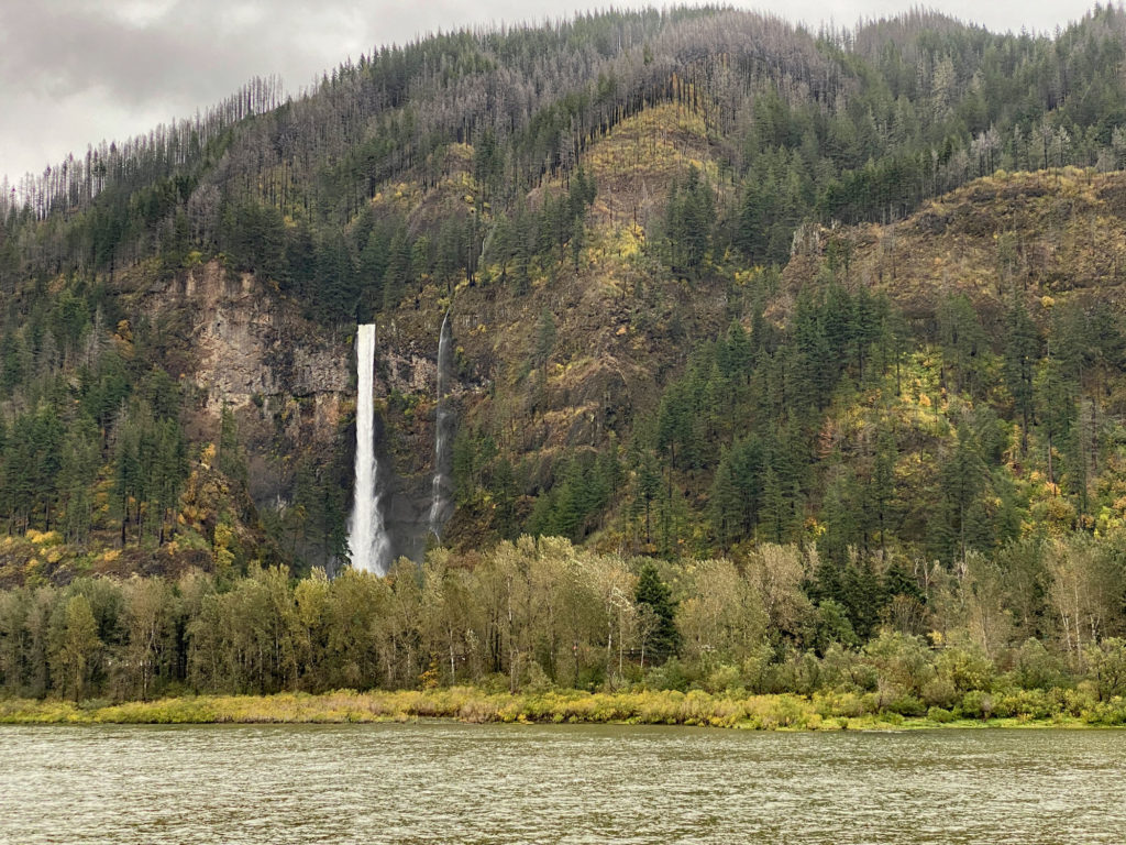 Waterfall Alley is the nickname for the Columbia River Gorge.