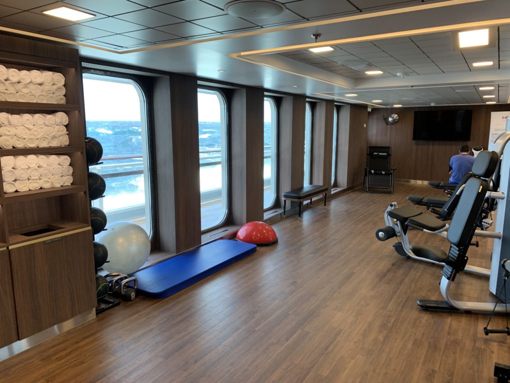 Silver Endeavour Antarctica cruise invites pax to enjoy the gym
