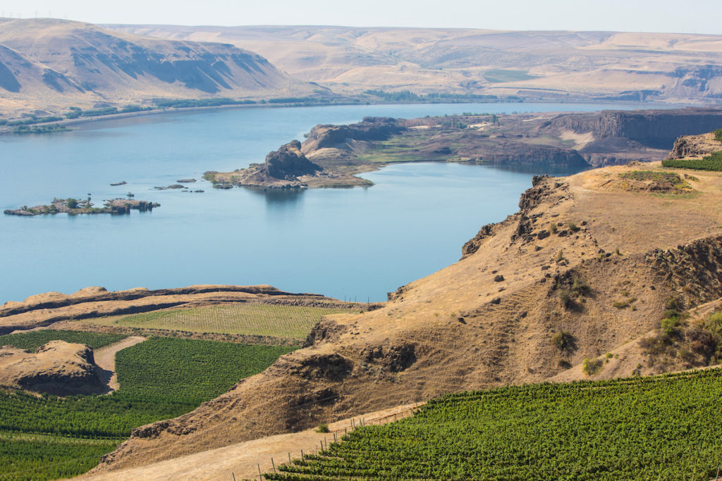 Viewpoint of the Columbia River.