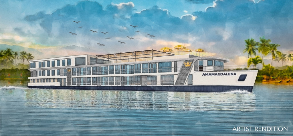 new AMA river boats for Colombia’s Magdalena River