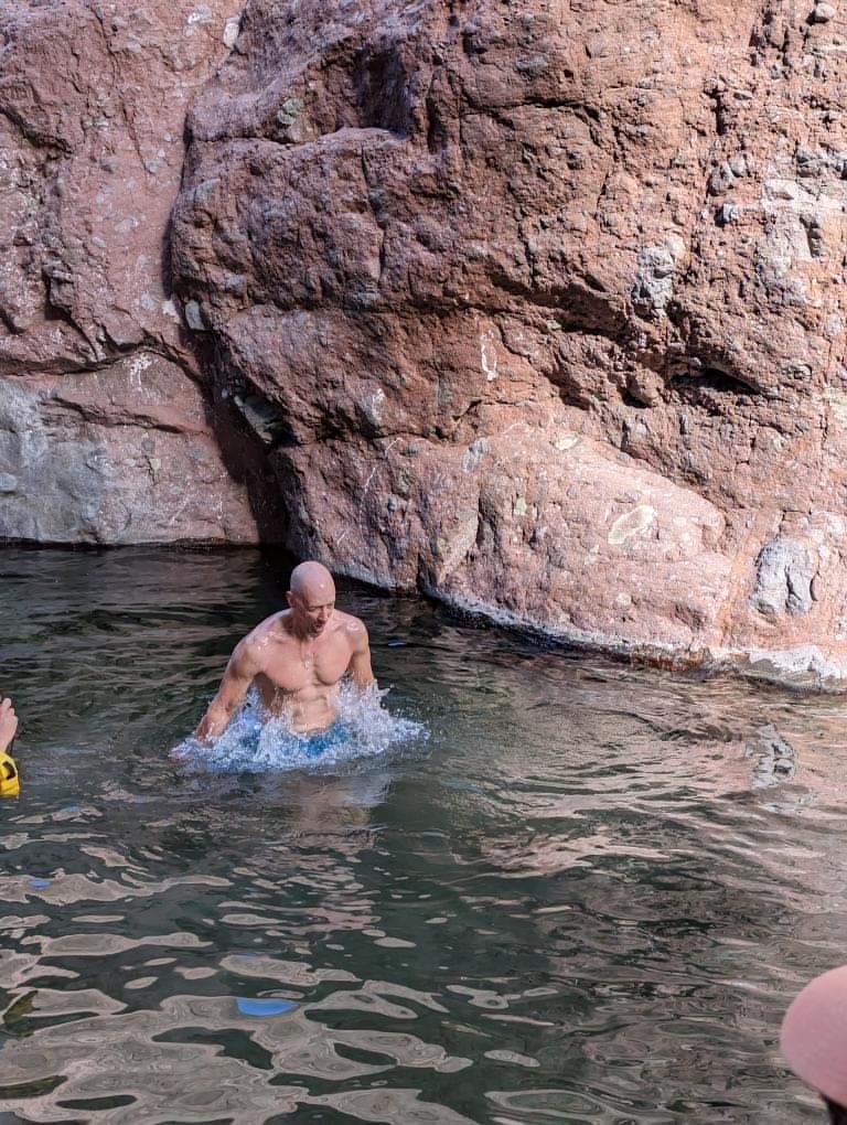 UnCruise Sea of Cortez cruise includes some swimming hole time