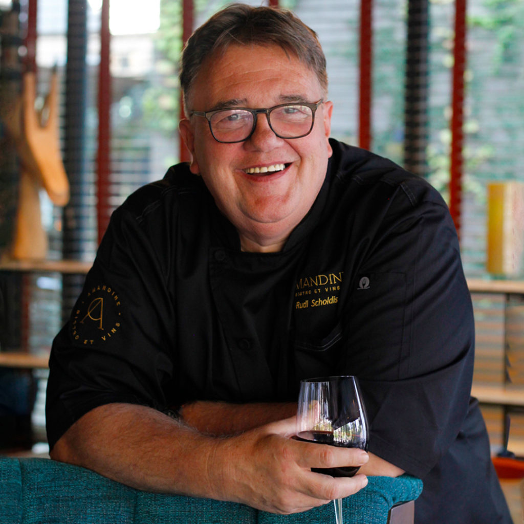 Chef Rudi Scholdis hosts several culinary cruises for Atlas