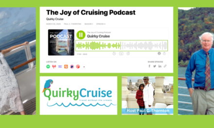 Paul C Thornton Starts The Joy of Cruising Podcast