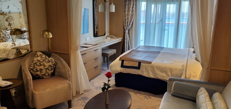The Balcony Suite features on a romantic windstar cruise