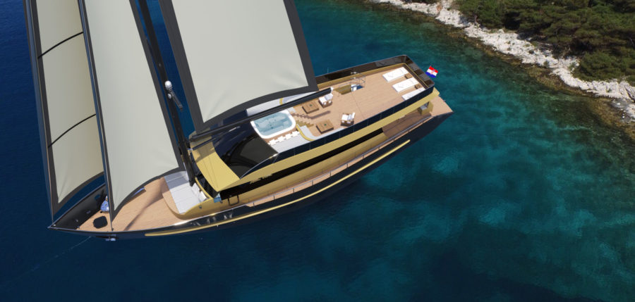 Santa Clara is a new luxury Croatia yacht charter