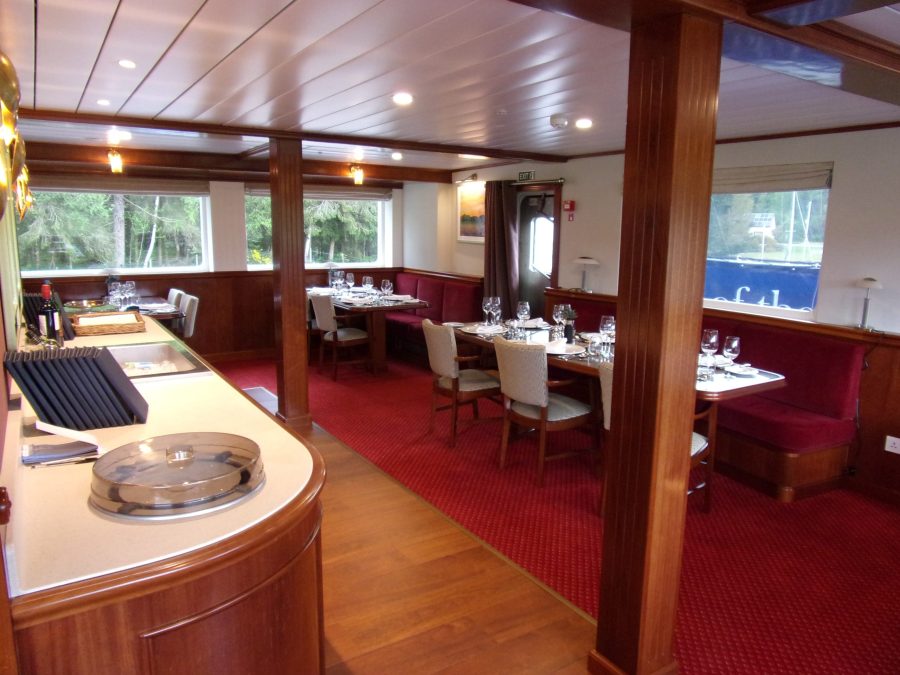 Caledonia Restaurant on Lord of the Highlands Cruise