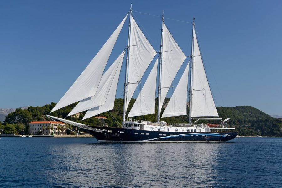 Island Windjammer Croatia Cruises aboard the Klara