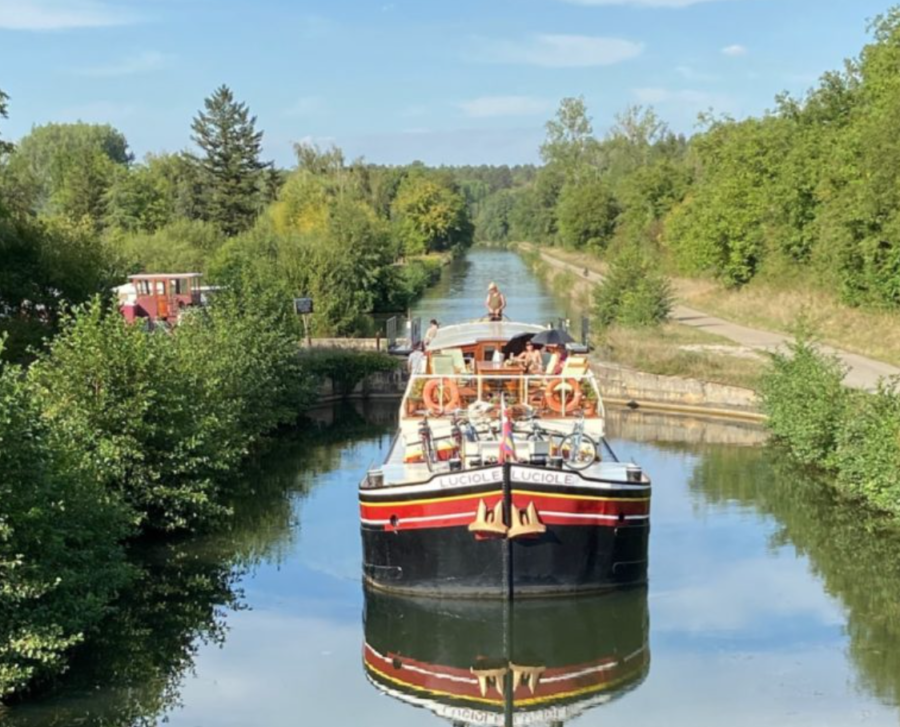 Best French Barge Cruises include the 12-pax Luciole