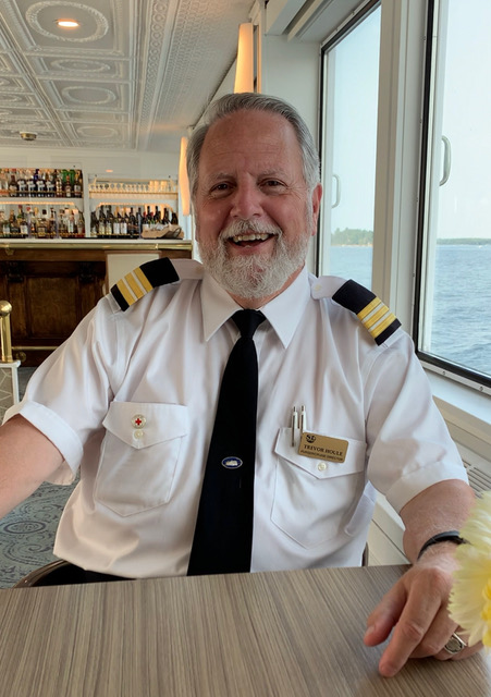 Canada River Cruises from St Lawrence Cruise Lines feature Cruise director Trevor Houle