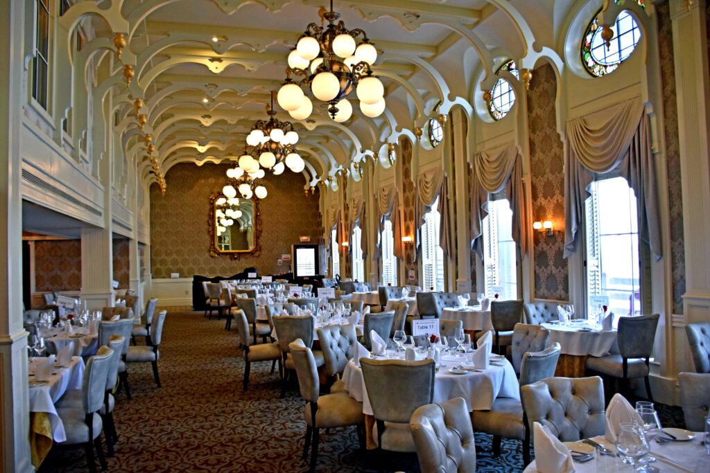 J. M. White Dining Room of American Queen