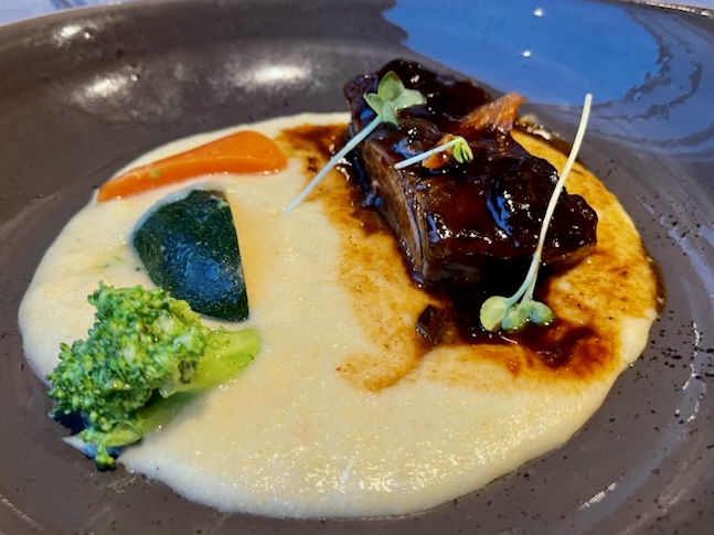 Scenic Opal River cruise braised short ribs