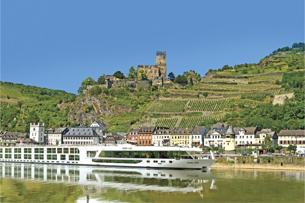 Scenic Opal along the scenic Rhine River