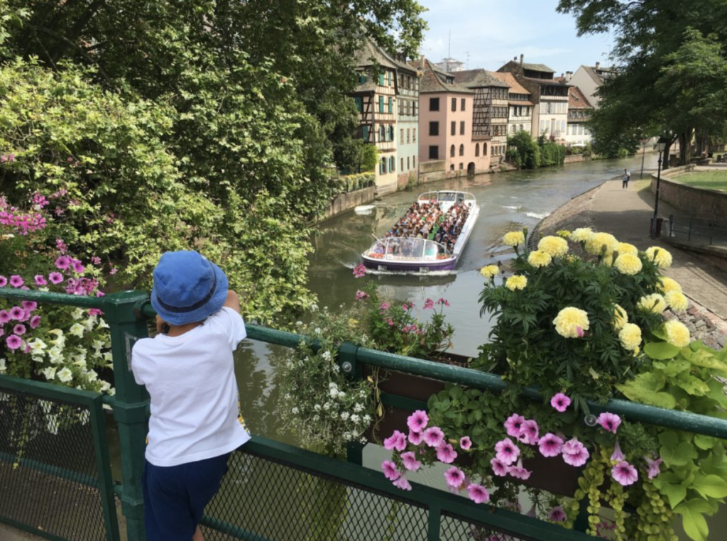 A pretty canal in Strasbourg on a Rhine River cruise