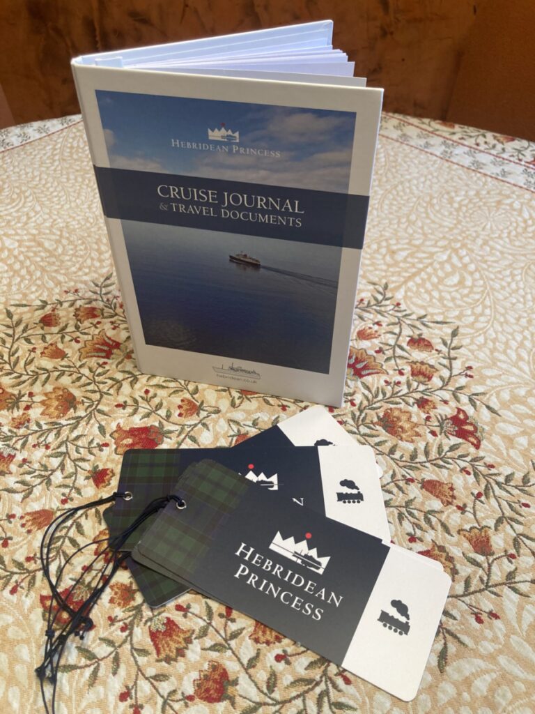 Hebridean Princess Cruise uses printed documents