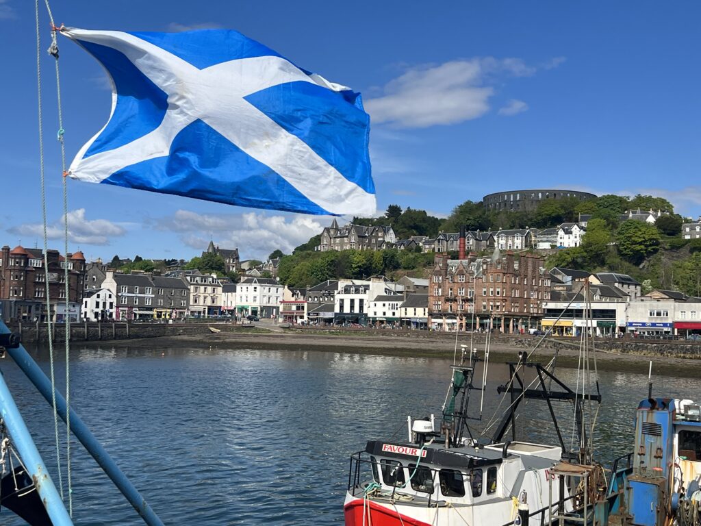 Visiting Oban on a Lord of the Highlands cruise