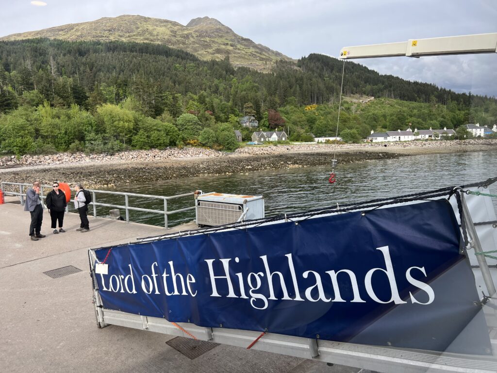 Lord of the Highlands cruise stops in Knoydart