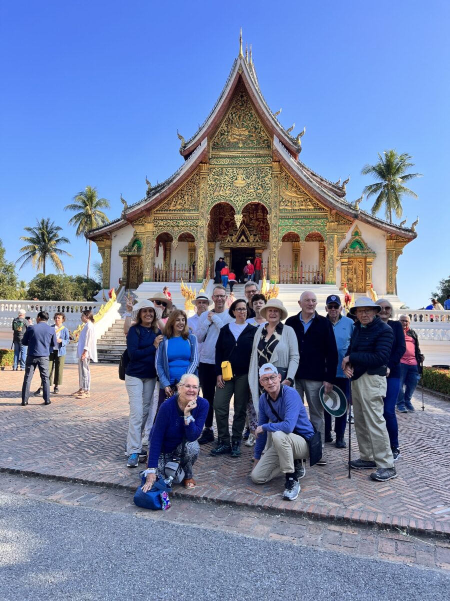 isiting the Sisaket Temple in Vientiane