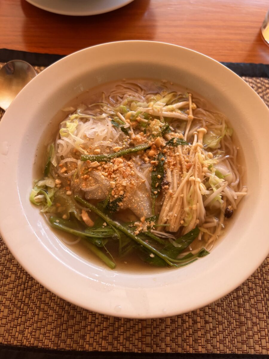 Healthy Pho Bowl on Champa Pandaw