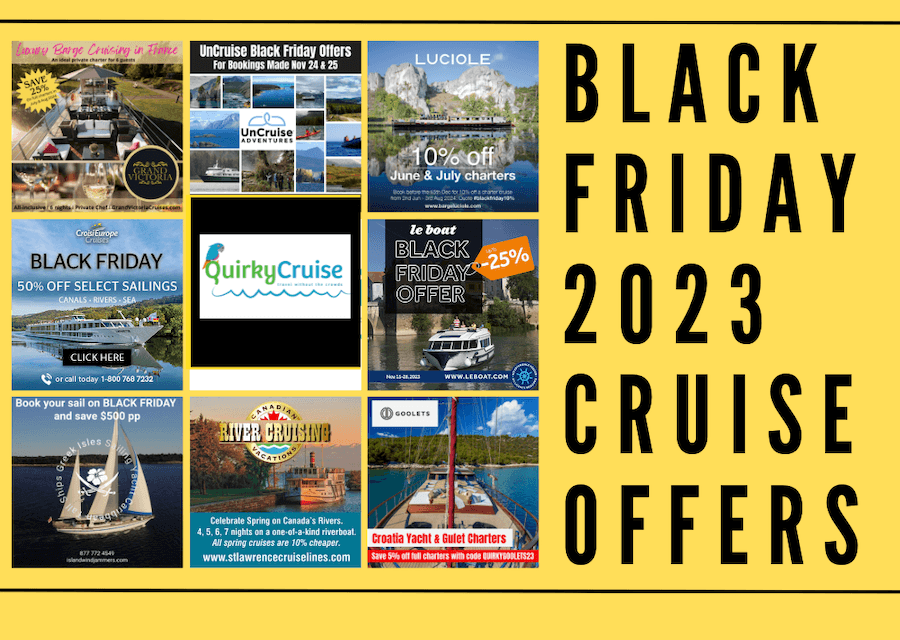 Black Friday Cruise Offers 2023 — 8 Of Our Favorite Small-Ship Cruise Lines Have Deals For You