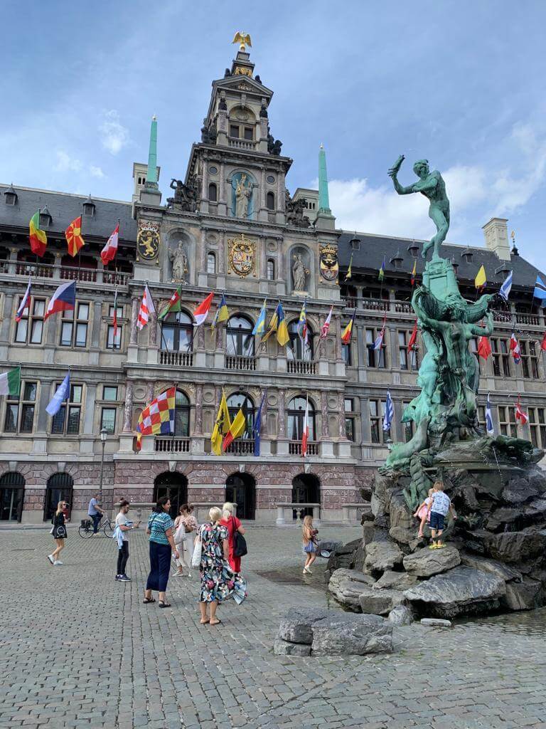 Antwerp's beautiful 16th-century City Hall 