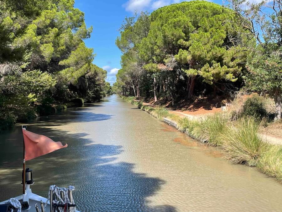 Our first Athos cruise segment along the Canal du Midi