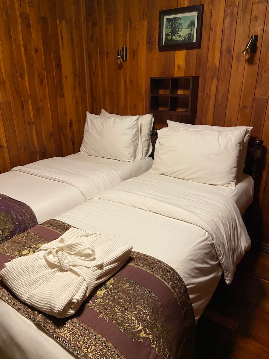 comfy cabin beds of the Mekong Sun