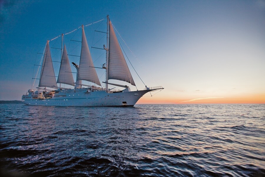 Windstar Cruises Updating Three Sailing Ships including the Wind Star