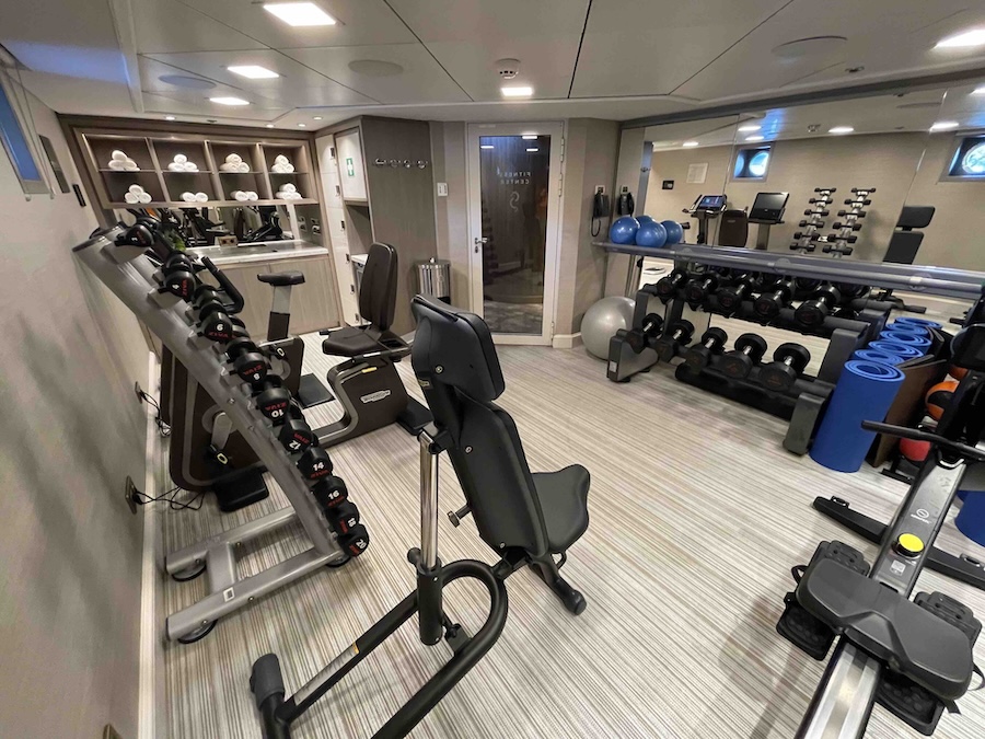 Riverside Ravel Cruise Reviews gives a thumbs up to the gym