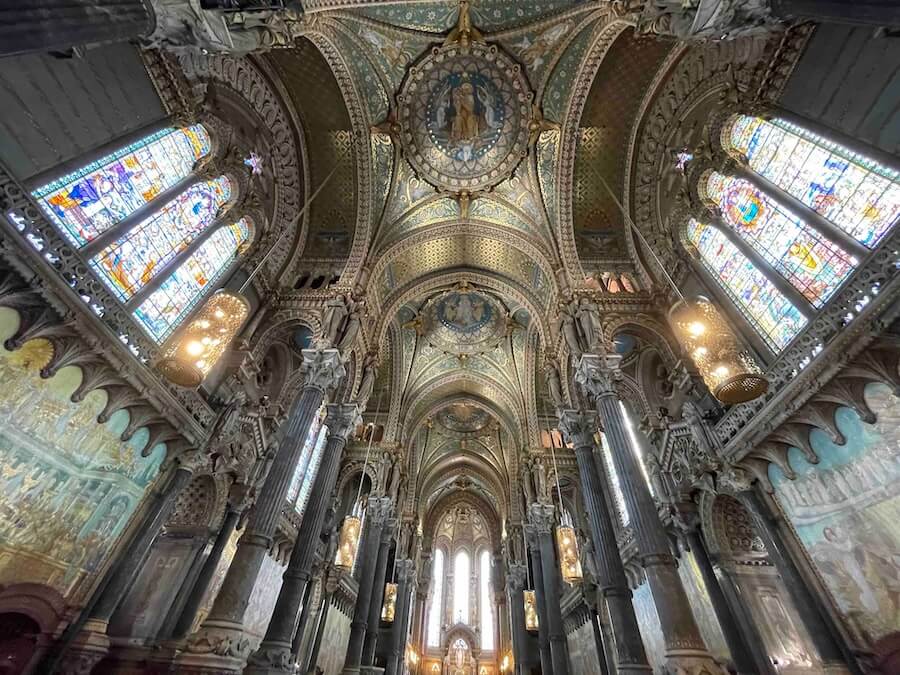 interior of Notre Dame du Lyon