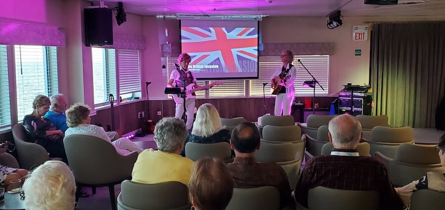 British Invasion entertainment on Pearl Mist
