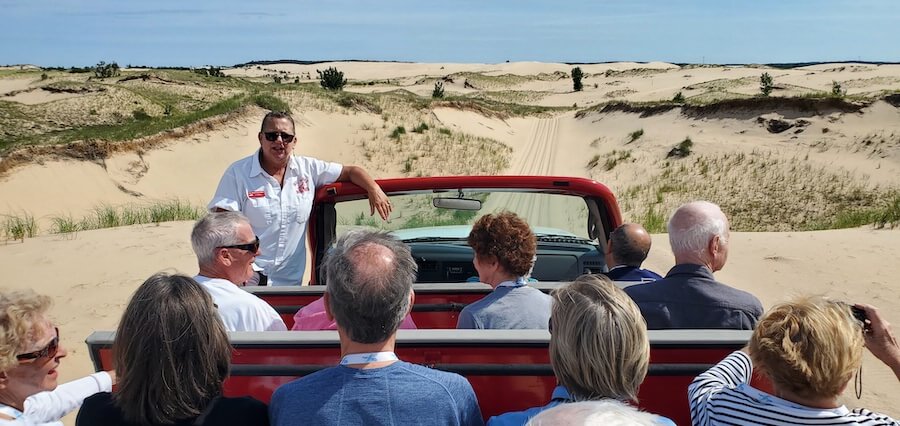 Silver Lakes Sand Dune buggy ride in Muskegon