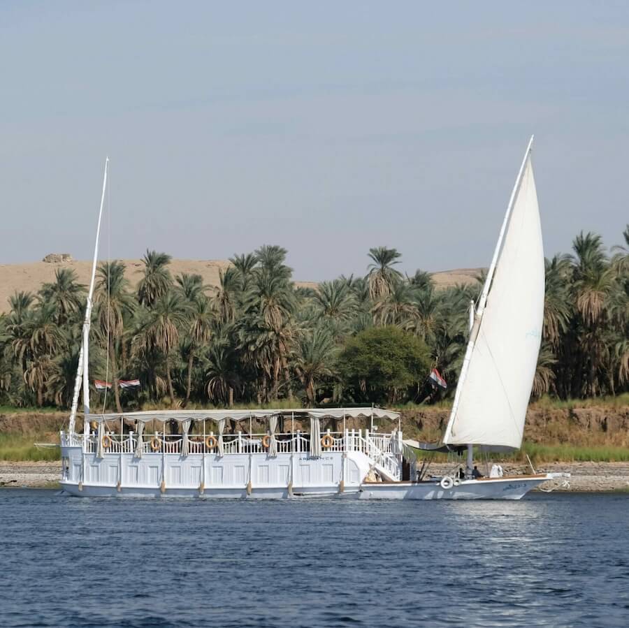 Sail The Nile review of the 14-pax Dahabyia Minja By Sigrid Kolle From Germany